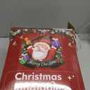 MICOCAH 8FT Christmas Inflatables Outdoor Decorations, Inflatable Snowman Holding Garland Blow Up Yard Decoration Build-in Rotating Colorful LEDs Xmas Holiday Party Indoor Lawn Christmas Eve Dcor