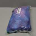 Eunzel Hot Yoga Towel - Microfiber Non Slip Yoga Mat Towel with Grip Dot Sweat Absorbent Towel for Hot Yoga, Pilates and Fitness 72" x 24", Purple & Blue/Pink