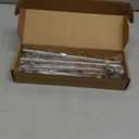Ravinte 4 Pack 10 Inch Cabinet Handles Brushed Nickel Stainless Steel Cabinet Handles Kitchen Cupboard Pulls 7-1/2" Hole Center