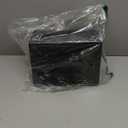 Bamboo Box Tray Set with Combination Lock  Includes Tray, Glass Jars & Accessories, Lockable Organizer with Exquisite Handles, Great for Home Storage and Gift Giving (Black)