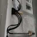 KEESFU 6 Light Black Chandelier for Dining Room, Modern Farmhouse Candle Chandelier Pendant Light, Height Adjustable Kitchen Light Industrial Hanging Light for Living Room Hallway Bedroom Island Foyer.