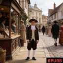BPURB Colonial Costume Boys 18th Century American Costume, 12