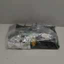 Cat Wall Shelves Furniture Set with 2 Food Bowls, Wooden Cat Climbing Wall Systems with Scratching Pad and 3 Steps, Floating Shelves Bed Perches Wall Mounted for Indoor Fit Up to 15Lbs (Black)