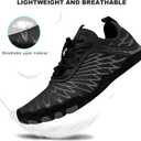 Hike Barefoot Shoes Women Men Non-Slip Healthy Breathable Fashion Trail Running Womens Mens Wide Toe Zero Drop Water Shoe, 8.5 Women/7.5 Men