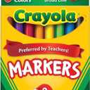 Crayola Classic Markers, Broad Line 8 ea (Pack of 2)