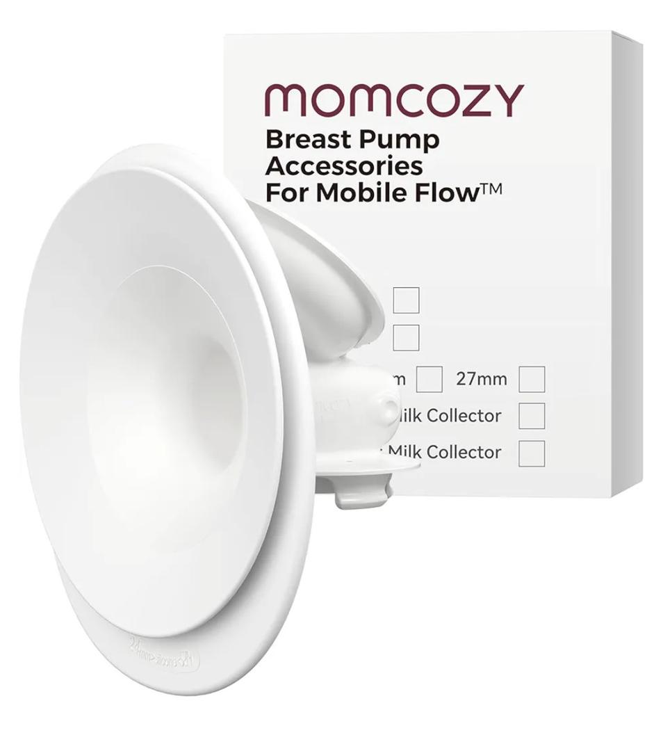 Momcozy Original Replacement Accessories for Upgraded Mobile Flow Upgraded M9, Original Upgraded M9 Breastfeeding Parts, 24mm Flange, 1 Pack