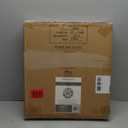 FirsTime & Co. White Farmhouse Shiplap Wall Clock, Large Vintage Decor for Living Room, Home Office, Round, Wood, Boho, 18 inches