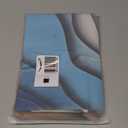 Blue Teal and Grey Boho Throw Pillow Covers 20x20 Set Of 2 Summer Outdoor Abstract Stripe Pillows Cover Mid Century Modern Decorative Pillow Case Farmhouse Cushion Cover for Home Couch Bed Sofa Decor