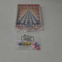 Fulmoon Disk Drop Game with 8 Disks Halloween Carnival Circus Theme Christmas Party Fun Wood Family Board Game for Birthday Party Decorations Supplies Activities(15.7 x 10 Inch)