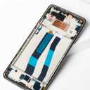 OLED for Xiaomi Mi 11 Lite 5G Screen Replacement for Xiaomi Mi 11 Lite LCD Screen for Mi 11 Lite Digitizer M2101K9G, M2101K9C, M2101K9R Display Touch Screen Assembly Repair Parts with Frame