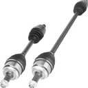 TadaMark 2PCs Front CV Axle Shaft Assembly Fit for Honda Civic 1.8L 2006-2015 (for 2014-2015 Civic Natural Gas, Sedan Only) L4, Automatic Transmission, Left and Right Side, for 66-4233, 66-4232