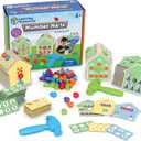 Learning Resources Number Nails Activity Set - Math Manipulatives for Preschoolers Games, Counting Hammer Toy, STEM Fine Motor Skills, Kindergarten Educational Activities, Gifts for Boys and Girls