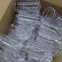 30 Pcs Mini Cowboy Boot Shot Glasses,1oz Plastic Western Cowboy Beer Mugs,Reusable Cowgirl Party Decorations Supplies for Birthday,Theme Party (Clear)