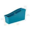 Linking Storage Book Bins, Plastic, 10-Pack, Contemporary