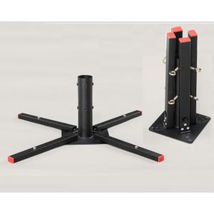 Christmas Tree Stand for Artificial Trees - Universal Tree Stand Holder Base for Tree Trunk Less Than 1.4" Diameter, Fits 4-10FT Faux Xmas Tree, Folding Metal Xmas Tree Stands