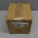 Ecolution Patented Micro-Pop Microwave Popcorn Popper with Temperature Safe Glass, 3-in-1 Lid Measures Kernels and Melts Butter, Made Without BPA, Dishwasher Safe, 1.5-Quart, Red