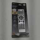 GE Universal Remote Control for Samsung, Vizio, LG, Sony, Sharp, Roku, Apple TV, TCL, Panasonic, Smart TVs, Streaming Players, Blu-ray, DVD, 4-Device, Silver, 33709