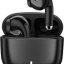 Wireless Earbuds for Samsung S25 S24 Ultra S23 Fe, 5.3 Bluetooth Earphones Noise Canceling Ear Buds with Mic HiFi Stereo Wireless Headphones for iPhone 17 Air 16 15 Pro Max 14 Galaxy S22 A36 Pixel 10 (Black)