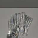 60-Piece Silverware Set for 12, Stainless Steel Flatware, Mirror Polished Cutlery Set, Utensils Include Spoons, Forks, Knives for Home, Restaurant, Beaded Handle, Dishwasher Safe