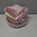 Turkey Thanksgiving Party Supplies Kit, Autumn Disposable Dinnerware Includes, Paper Dinner Plates, Dessert Plates, Luncheon Napkins and Beverage Napkins, for Fall party Decorations, Serve 50