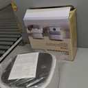 Portable Washing Machine, 60W Mini Washer and Dryer, 16L Folding Lavadora Portatil with Spin,Small Collapsible Clothes Laundry for Underwear, Baby Clothes, Socks (Grey)