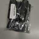 2 x Black Adjustable Jump Rope, Durable, and Easy to Adjust Premium Jump Rope for Men,Women,Children of All Heights and Skill Levels