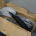 Ergonomic Drafting Chair with Footrest,Tall Office Chair for Standing Desk with Flip-up Armrests with Breathable Comfy Mesh Support and Adjustable Foot Rest Ring(Black)