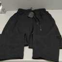 Lepunuo Barrel Sweatpants Women Casual Baggy Elastic Waisted Pants Wide Leg Gym Trousers with Pockets (Small, Black)