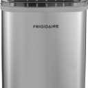 Frigidaire Portable Countertop Ice Maker, Stainless Steel, 26 lbs per Day, Self-Cleaning, Digital LED Control, 2.1 Qt Tank