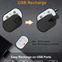 LED Beanie with Light, 3 Adjustable Modes Headlamp Beanie Hat, Removable Rechargeable USB with Night Strobing for Outdoor Running, Camping, Hiking, Fishing, Christmas Gift for Men Women (Khaki)