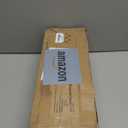 TONIAL1 Inch Double Curtain Rods for Windows 66 to 120 Inches, Heavy Duty Decorative Drapery Rod 32 to 144 Inches with Classic Cap Finial, Gold