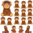 16PCS Mini Highland Cow Stuffed Animal Bulk 5.9" Realistic Scottish Plush Cow Toy Highland Cattle Plushies for Valentines Day, Birthday, Classroom Prizes, Home Decor & Gifts for Kids Adults