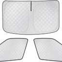 3-Pcs Magnetic Van Window Covers for Sprinter 07-26