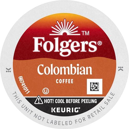 Folgers Colombian Medium Roast Coffee, 32 Keurig K-Cup Pods, Best By Nov 20 2025