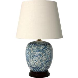 Red Lantern 20" Classic Blue & White Porcelain Jar Lamp, 
Product Dimensions	13"D x 13"W x 20"H