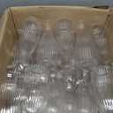50 Pcs Plastic Bud Vases in Bulk Small Clear Flowers Vases for Centerpieces Wedding Decorations Home Banquet Formal Dinners Party Table Decor, 2.64 x 6.69 Inch