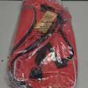 WOLT Ice Skate Bag - Roller Skate Bag, Inline Skate Bag with Adjustable Shoulder Strap for Both Youth and Adults. (red)