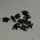 Flutesan 10 Pcs 1/4" x 1/4" OD Push to Connect Pneumatic Ball Valve PVC Air Flow Control Valve Quick Connect Tube Fittings Air Line Hose Fittings