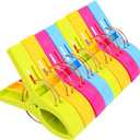 Danmu Beach Towel Clips,Beach Clips,Cruise Essentials,Towel Clips for Beach Chairs Cruise, Heavy Duty Clothes Pins-Keep Your Towel from Blowing Away, Beach Accessories for Vacation Must Haves