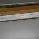 1" Cordless Mini Blinds 40" W x 48" H, White Vinyl Blinds, Horizontal Light Filtering, Window Blinds for Indoor Windows, Office, Kitchen, Bathroom and Living Room.