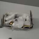 Asidrama 6 Pack 5 Inch(128mm) Champagne Bronze Kitchen Cabinet Handles,Brushed Brass Cabinet Pulls Kitchen Cabinet Hardware for Cupboard Gold Drawer Pulls (5" Hole Center)