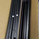 FILWH Laundry Hamper with Lid (16.9 * 13 * 26.5inches) Large Bamboo Laundry Bin Basket 85L Clothes Hamper with 1 Removable Bag Storage baskets for Bathroom(Black)