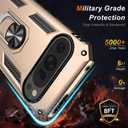 LUMARKE for Google Pixel 9 Case/Google Pixel 9 Pro Case with Screen Protector,Pass 16ft. Drop Tested Military Grade Protective Phone Cover with Magnetic Ring Kickstand and Car Mount Holder,Yellow