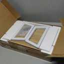 TEAMIX 31.5 inch Dual Monitor Riser - Wide TV Stand for 2 Monitors - Wood & Steel Desktop Riser for Dual Screen Office Desk Organization (Maple)