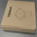 TESSAN Surge Protector Flat Extension Cord 5Ft, Flat Plug Power Strip with 4 Outlets 3 USB Ports (1 USB C), 900 Joules Protection, Multiple Wall Outlet Extender Suitable for Home Office Dorm, Grey