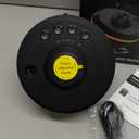 Galaxy Projector with 1 Glass Projection Disc, Star Projector Home Planetarium, 180 Rotatable Starry Sky Night Light with Meteor Effects & Light Strip for Bedroom, Kids & Adults Gift (Black)