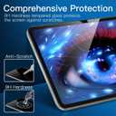 JETech One Touch Install Screen Protector for iPad (A16) 11th/10th Generation (2025/2022), Tempered Glass Film with Auto Alignment Tool Kit, HD Clear