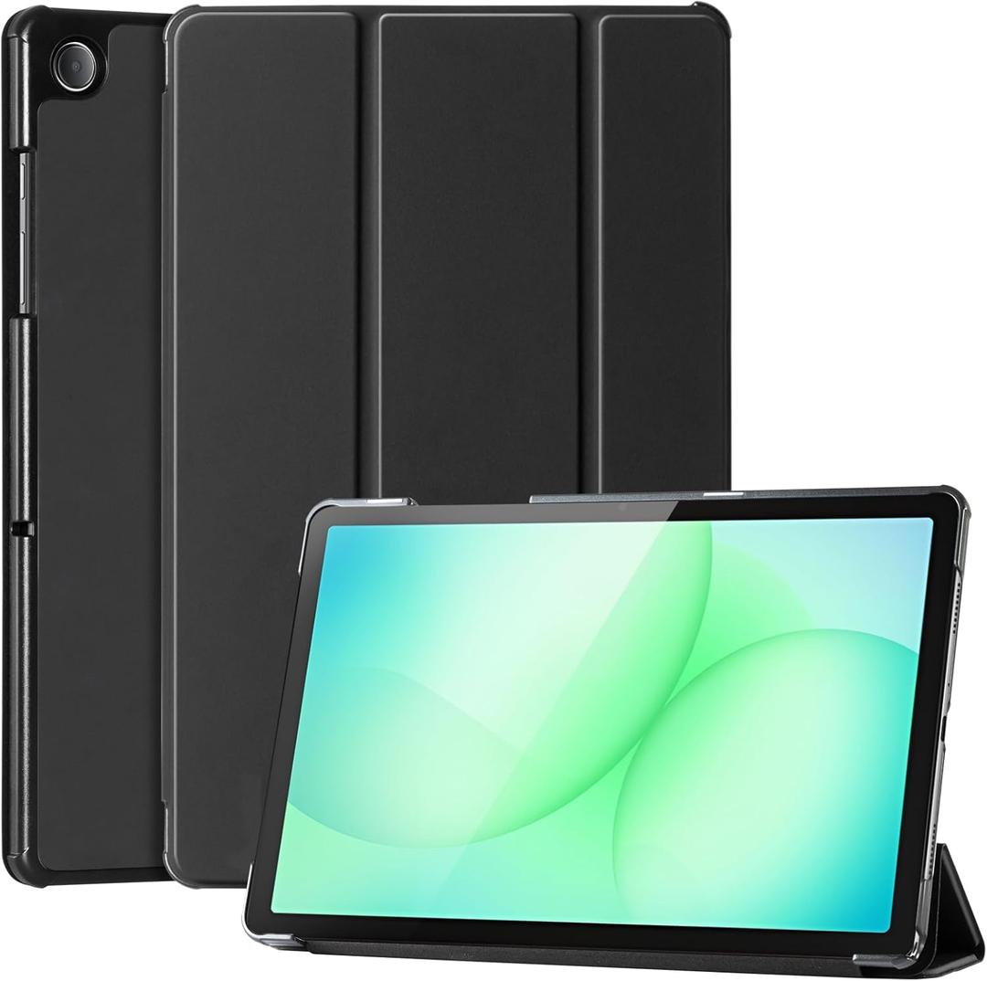 CoBak Case for Samsung Galaxy Tab A11 8.7 Inch 2025, Galaxy Tab A9 8.7 Inch 2023 - Slim Stand Hard Back Shell Protective Smart Cover for Samsung Galaxy Tab A11/A9 Tablet (Black)