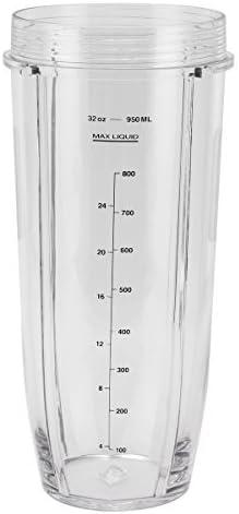 Replacement 32oz Cup for 1000W Nutri Ninja Blender Auto iQ 32 Ounce Cup/ninja pro blender cups BN401 BL450/BL455/BL456/BL480/BL490/BL640/BL680 Replacement 32oz Cup for 1000W Nutri Ninja Blender Auto iQ 32 Ounce Cup/ninja pro blender cups BN401 BL450/BL455/BL456/BL480/BL490/BL640/BL680