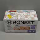 The Honest Company Comfort Dry Disposable Diapers for Sensitive Skin, Hypoallergenic, Above It All + All The Alpacas, Club Box Size Newborn 72 Count